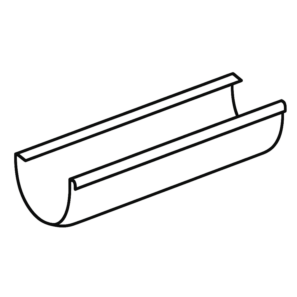 Classic 130 Regenrinne Regenrinne